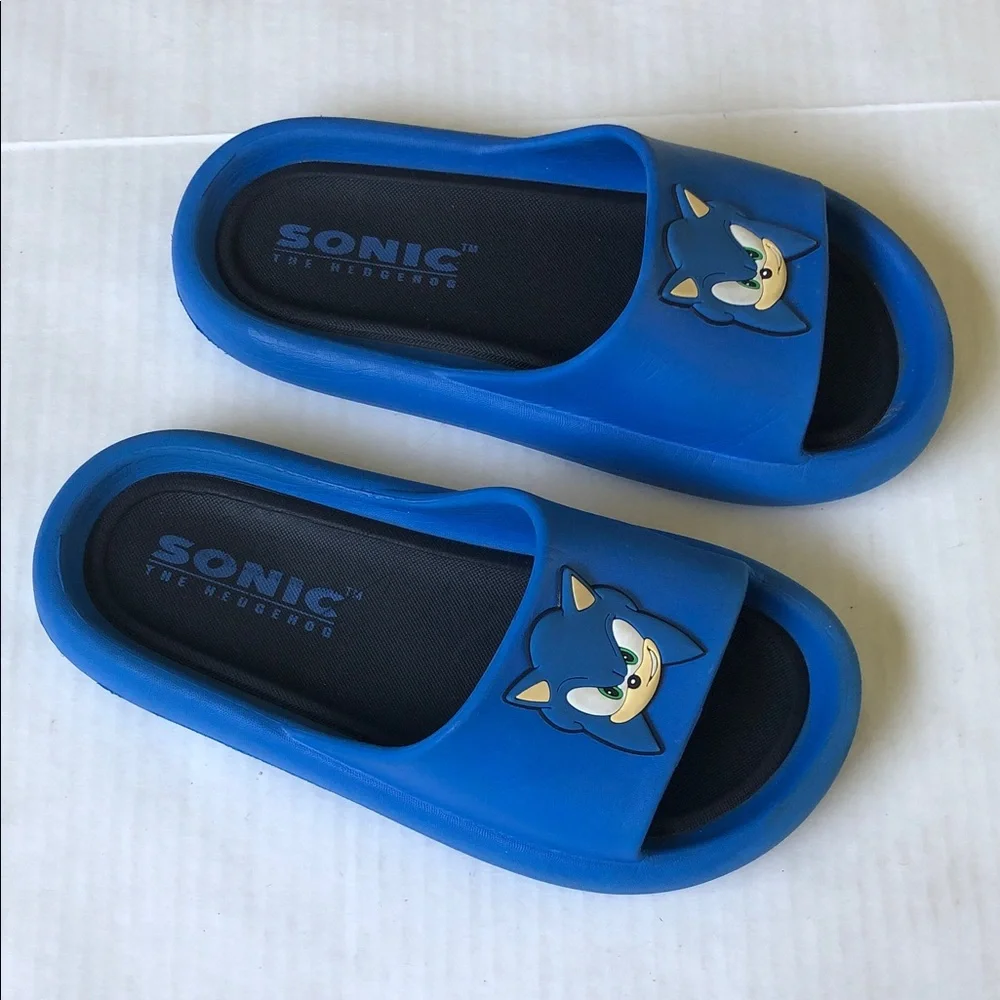 Sonic the Hedgehog Boys Comfort Sandals by Ground Up Boys size 2/3